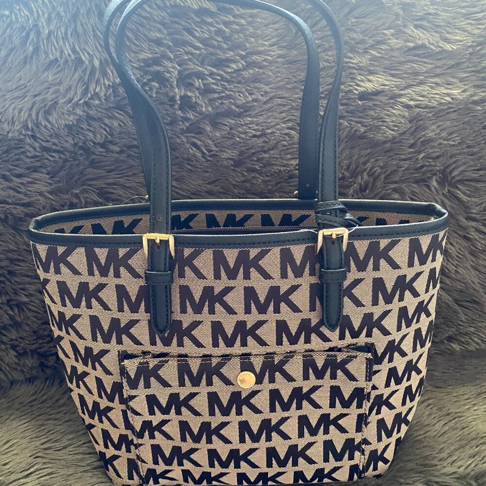 Never Used Michael Kors Monogram Signature Tote